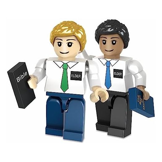 Elder Missionary Figurines - 32 Pieces - Ages 8+