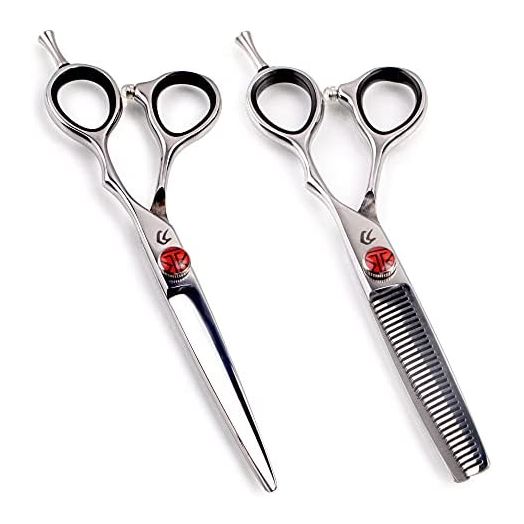everlong Tokko Katana Classic 6.5" Shear Set, Regular and Thinning Scissors