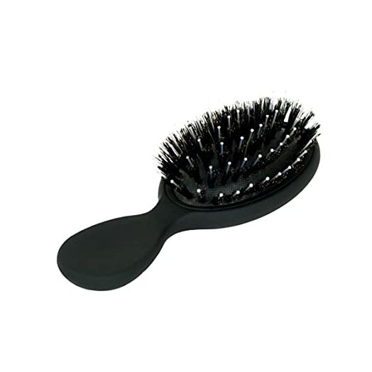 Everlong Mini Boar Bristle Brush, Adds Shine & Promote Hair Growth