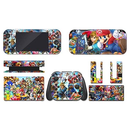 SadSkins Full Wrap Skin for Switch Anime Switch Protector Skin Cover Matte Vinyl Decal Stickers(Only Switch Standard)