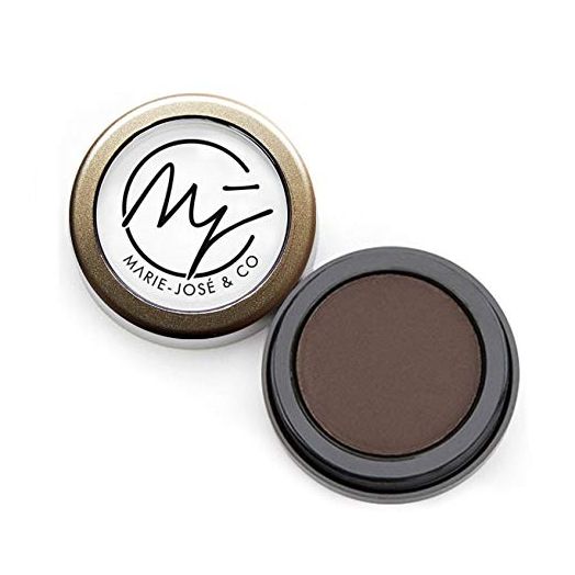 Eyebrow Powder Dark Brown, Warm, Rich, Deep Brown Color, Natural & Healthy Eyebrow Color