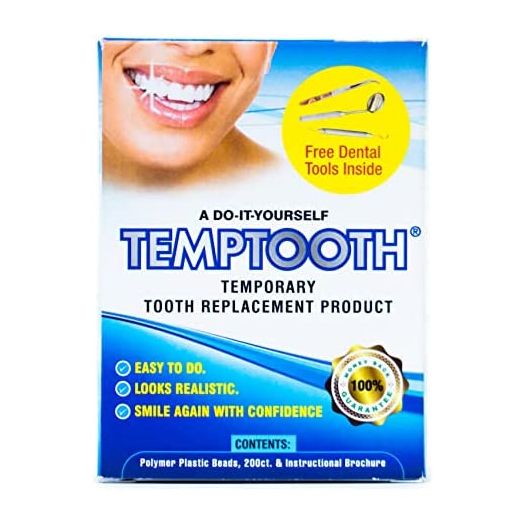 Temptooth #1 Seller Trusted Patented Temporary Tooth Replacement Product