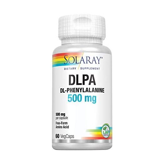 Solaray DL-Phenylalanine, 500mg, 60 VegCaps