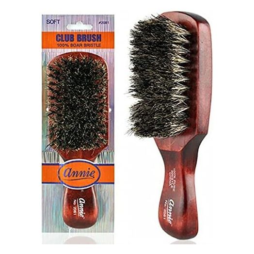 Annie Soft Club 100% Pure Boar Bristle Wave Hair Brush durag Man