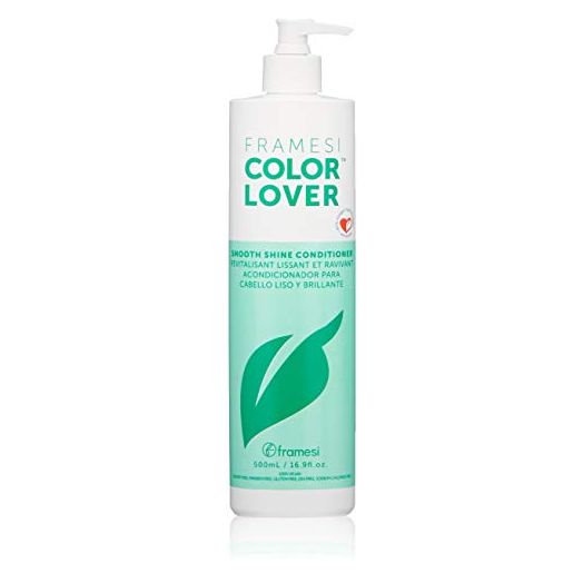Framesi Color Lover Smooth Shine Conditioner, Sulfate Free Conditioner with Coconut Oil and Quinoa, Color Treated Hair