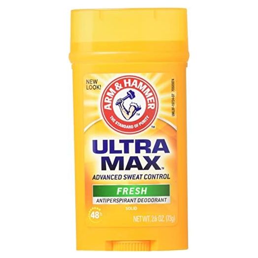 Arm & Hammer Ultra Max Fresh Scent Solid Antiperspirant Deodorant 2.6 oz (Pack of 6)