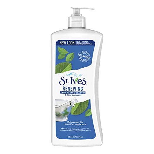 St. Ives Skin Renewing Body Lotion Collagen Elastin 21 oz(Pack of 2)