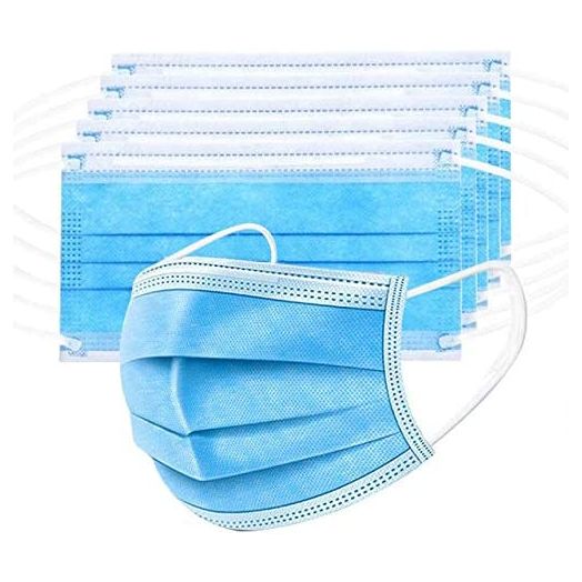Medical Disposable Face Masks for Protection, 3 Layers Safety Face Masks For Adults Daily (100 Pack)