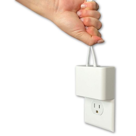 Charger Lock: Anti-Theft & Tug-Proof Phone Charger Lock System, Patented Slim Design for iPhone, Android, & More - Includes Locking Cover, Dual Fast Charger, and (USB-C to Light Cable, 6FT)