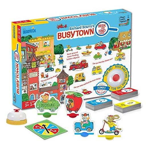 Briarpatch, Richard Scarry's Busytown Seek and Find Adventure Game: Engaging Learning Experience for Ages 3 and Up