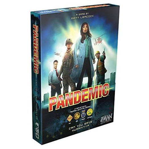 Pandemic Board Game (Base Game) | Family Board Game | Board Game for Adults and Family | Cooperative Board Game | Ages 8+ | 2 to 4 players | Average Playtime 45 minutes | Made by Z-Man Games