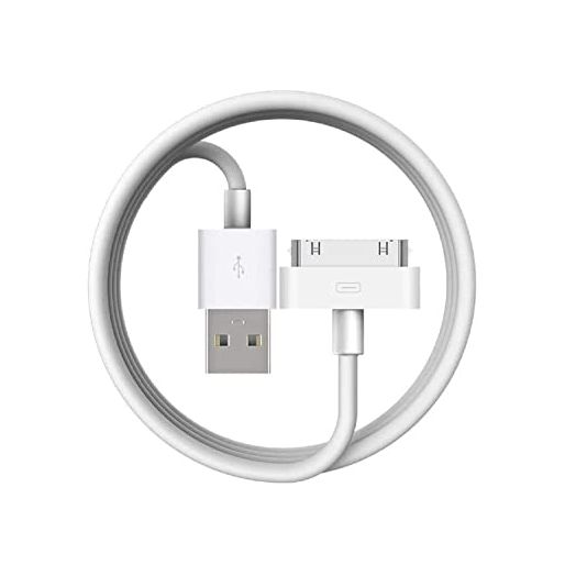 [Apple MFi Certified] 30-Pin to USB Cable for iPhone 4 Charging and Sync Data Connector Support for iPhone 4 4s, iPhone 3G 3GS, iPad 3 2 1,iPod Classic iPod Touch iPod Nano