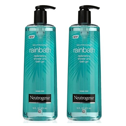 Neutrogena Rainbath Replenishing Shower and Bath Gel, Ocean Mist, 16 Ounce (Pack of 2)