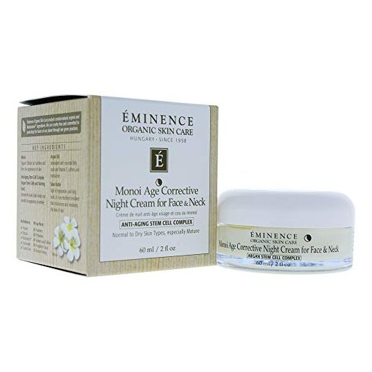 Eminence Organic Skincare Monoi Age Corrective Night Cream, 2 Ounce