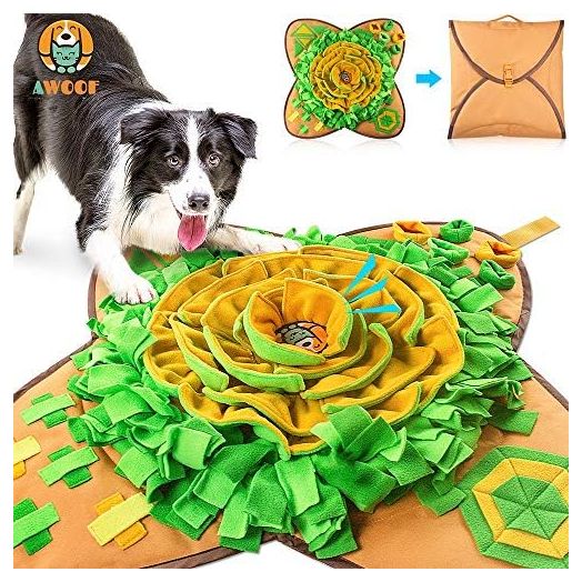 Snuffle Mat Pet Dog Feeding Mat, Durable Interactive Dog Puzzle Toys Encourages Natural Foraging Skills