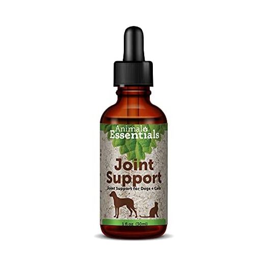 Animal Essentials Joint Support Supplement for Dogs and Cats, 1oz - Made in USA Alcohol-Free, Pain and Swelling Relief