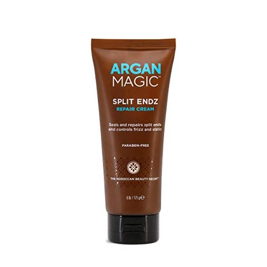 Argan Magic Split Endz Cream, Binds Frayed Ends & Controls Frizz
