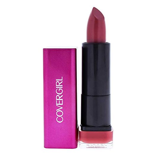 COVERGIRL Exhibitionist Lipstick Cream, Darling Kiss 395, Lipstick Tube 0.123 OZ (3.5 g)