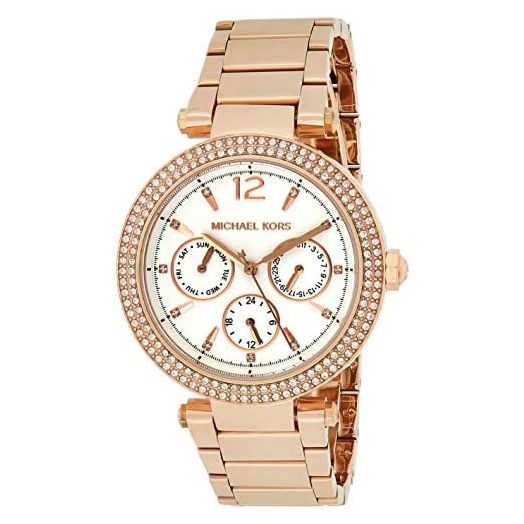 Michael Kors Women's Parker Rose Gold Tone Stainless Steel Watch MK5781