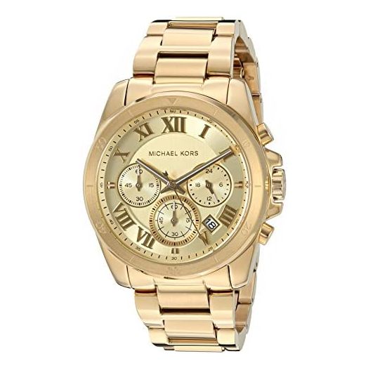 Michael Kors Women's Brecken Gold-Tone Watch MK6366