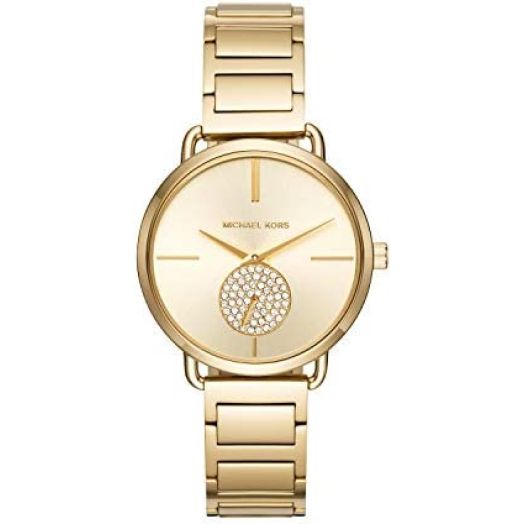 Michael Kors Women's Portia Three-Hand Stainless Steel Watch