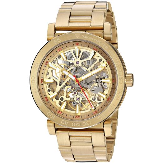 Michael Kors Men's Halo Gold-Tone Watch MK9035