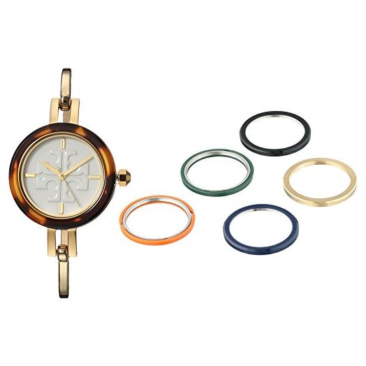 Tory Burch Women's Gigi Bangle Watch, 28mm, Gold, One Size