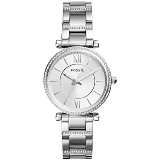 Fossil Women's Carlie Quartz Stainless Steel Watch