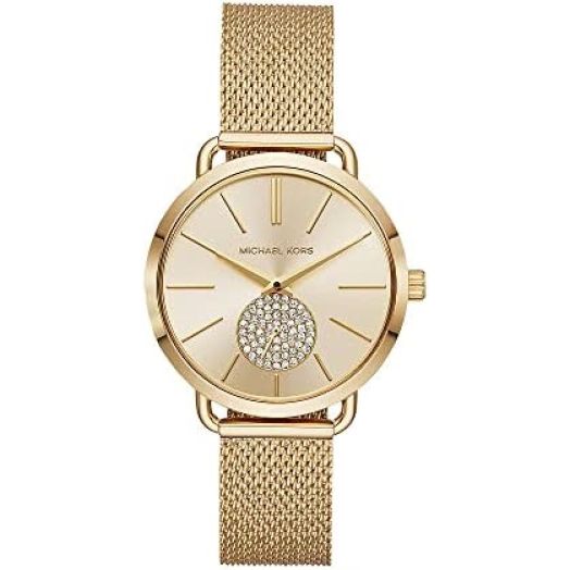 Michael Kors Women's Portia Three-Hand Stainless Steel Watch