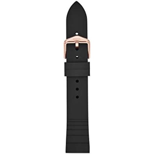 Fossil Silicone and Stainless Steel Interchangeable Watch Band Strap