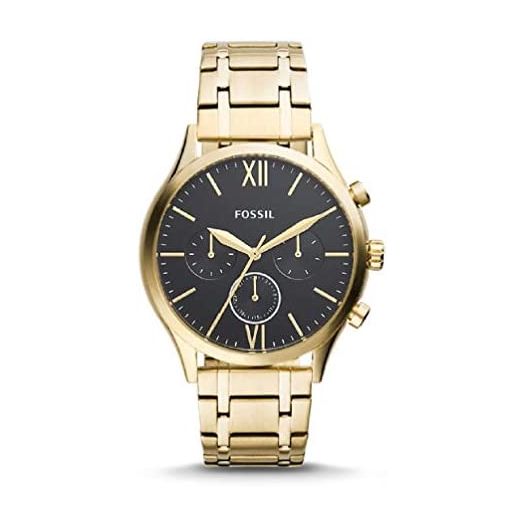 Fossil Fenmore Midsize Multifunction Gold-Tone Stainless Steel Watch BQ2366