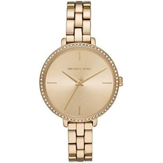 Michael Kors Women's Charley Three-Hand Gold-Tone Alloy Watch MK4399