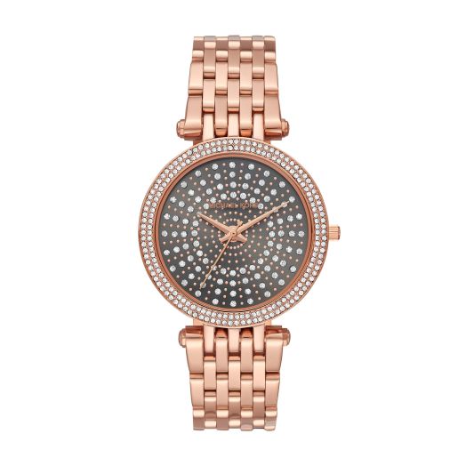 Michael Kors Women's Darci Watch- Glamorous Three Hand Quartz Movement Wrist Watch with Crystal Bezel