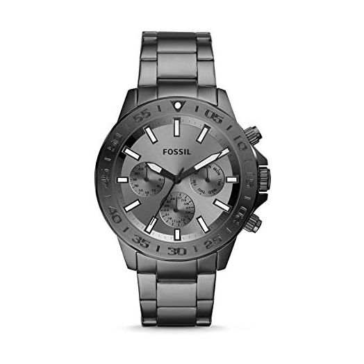 Fossil Bannon Multifunction Smoke Stainless Steel Watch BQ2491