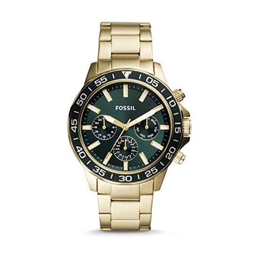 Fossil Bannon Multifunction Gold-Tone Stainless Steel Watch BQ2493