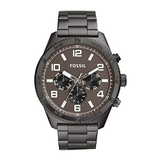 Fossil Brox Multifunction Smoke Stainless Steel Watch BQ2533