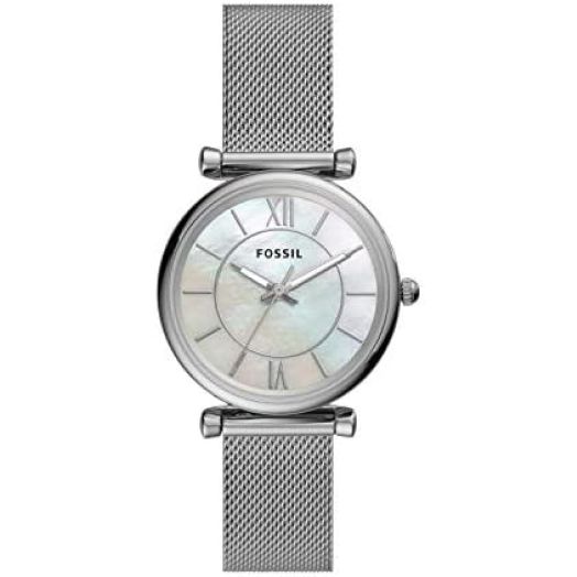 Fossil Women's Carlie Stainless Steel Casual Quartz Watch