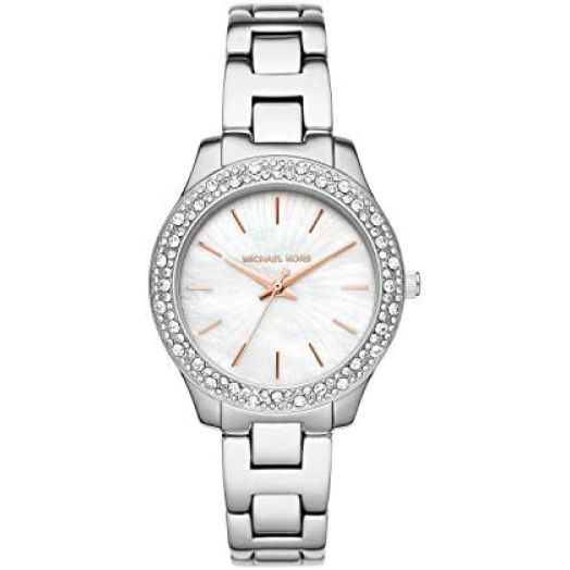 Michael Kors Women's Liliane Quartz Watch with Stainless Steel Strap