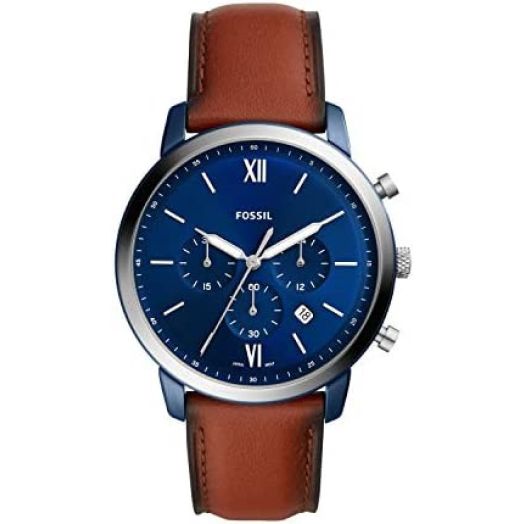 Fossil Neutra Chronograph Luggage Leather Watch - FS5791
