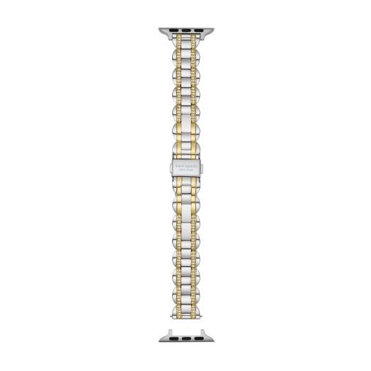 Kate Spade New York Designer Interchangeable Stainless Steel Band Compatible with Your 38/40/41mm Apple Watch Series 9/8/7/6/5/4/3/2/1/SE