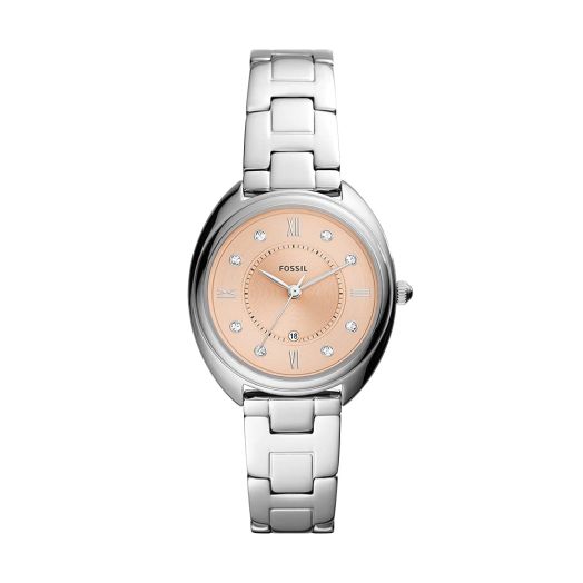 Fossil Gabby Women's Watch with Stainless Steel Bracelet or Genuine Leather Band