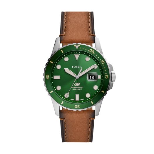 Fossil Men's Sports Watch with Stainless Steel, Silicone, or Leather Band