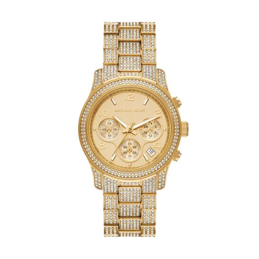 Michael Kors Runway Women's Watch, Stainless Steel Watch for Women with Steel, Ceramic or Silicone Band