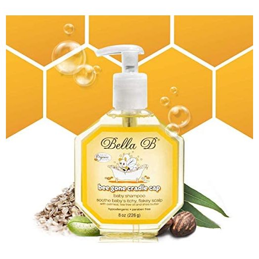 BELLA B Bee Gone Cradle Cap Baby Shampoo 8 oz