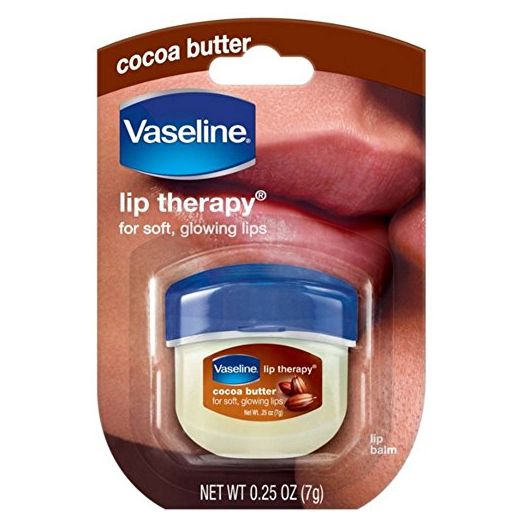 Vaseline Lip Therapy Cocoa Butter.25 oz (Pack of 4)