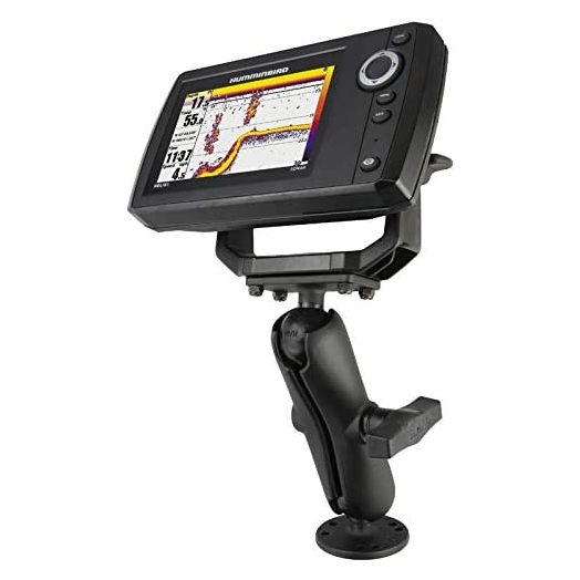 Ram Mounts Drill-Down Double Ball Mount for Humminbird Helix 5 RAM-202-153-202U with Medium Arm