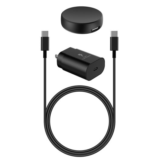 Galaxy Watch Charger(Split) C Charger Cable Fast Charging, 25W Super Fast Charger Compatible with Galaxy Watch 6/6 Classic/5 Pro/5/4/4 Classic and Galaxy S23 S22 Ultra S21 S20 S10 Z flip 4(3.3ft)