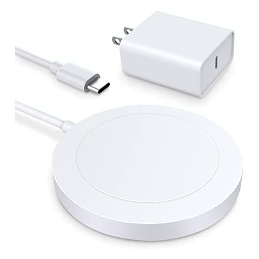 Magnetic Wireless Charger - Magnet Charging Pad Compatible with iPhone 13/13 pro/13 pro max/12/12 mini/12 pro/12 pro max - Mag-Safe Charger for AirPods 3/2/Pro with USB-C 20W PD Adapter