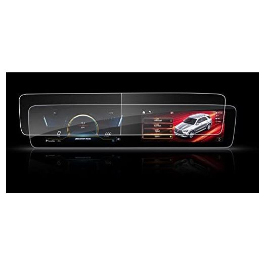 Screen Protector Compatible With 2021 Mecerdes Benz A/B/GLA/GLB/CLA, Tempered Glass Anti Scratch Bubble Free,GLA250 GLB250 A220 CLA250 4MATIC Coupe