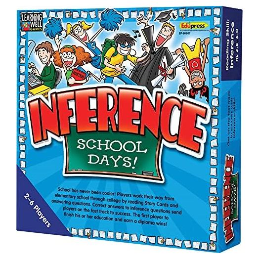 Edupress Inference School Days Game, Blue Level (EP60801)